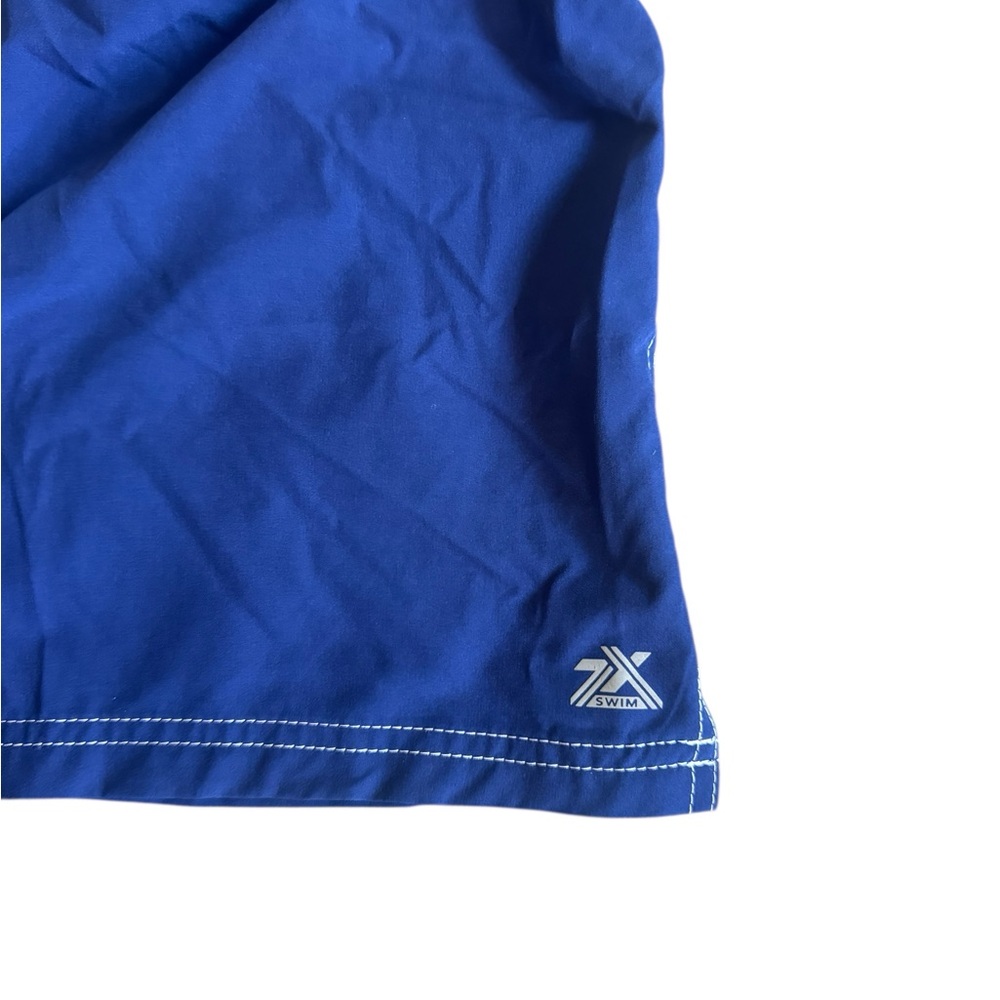 ZeroXposur Women's Blue Swimwear Trunks woven board shorts UPF30 quick dry - Picture 2 of 4